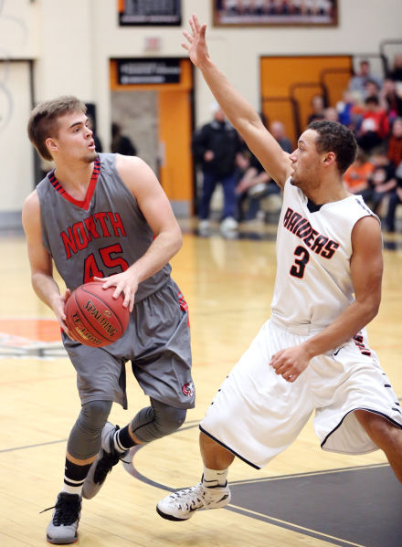North at East High basketball 1/16/15